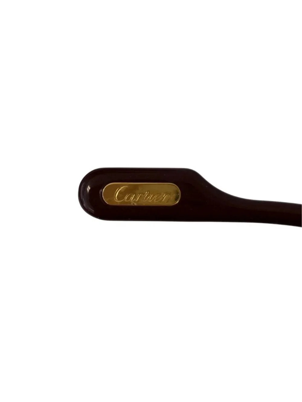 Cartier Trinity Teardrop Sunglasses Gold Color Frame Eyewear